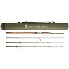 Abu Garcia Salmo Seeker 4pc Travel Spinning Rod + Cordura Tube - ALL VARIETIES